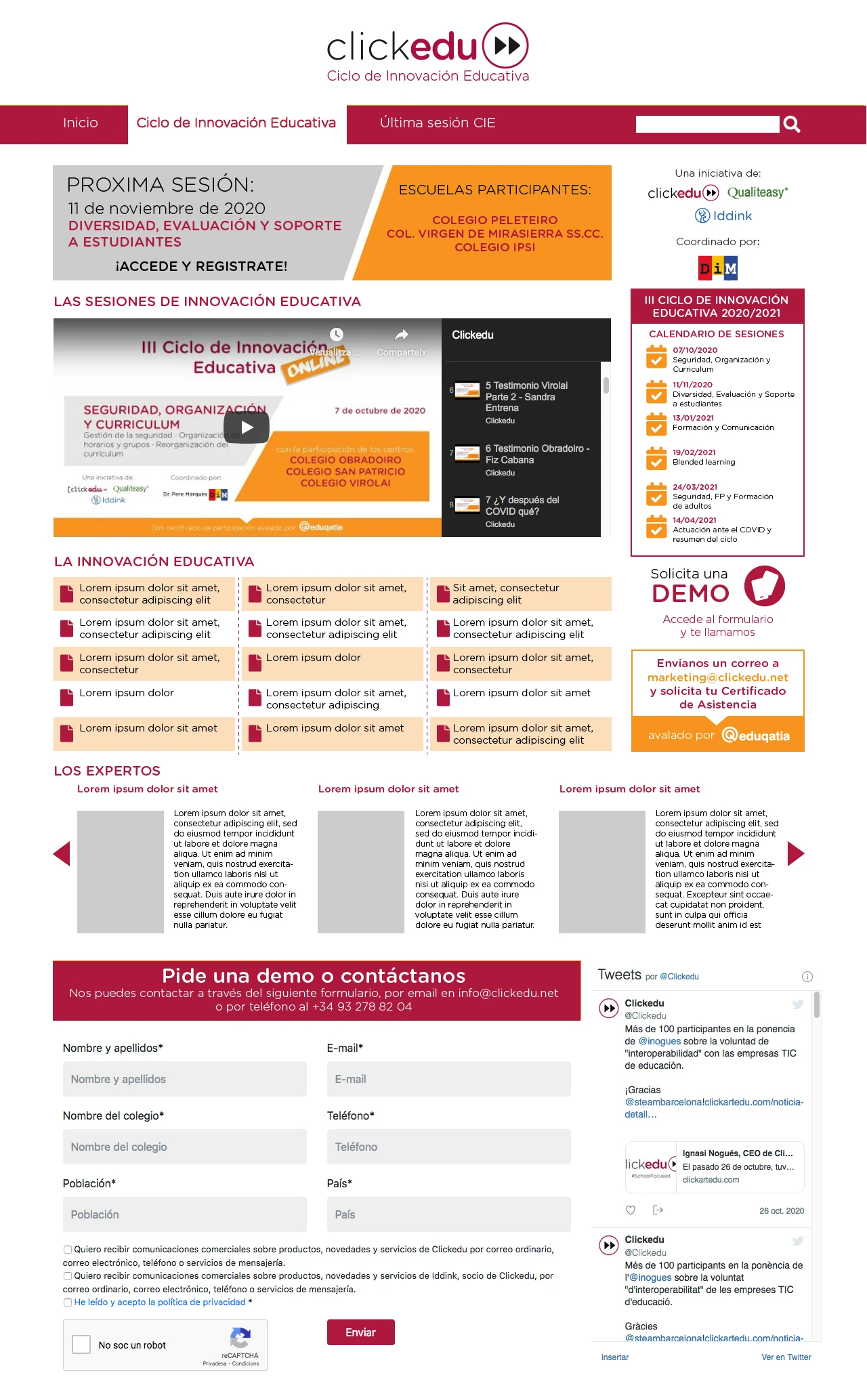 Ciclo de Innovación Educativa