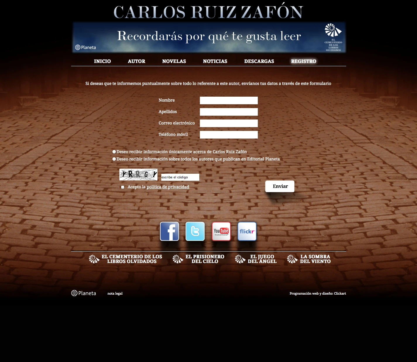 Carlos Ruiz Zafón