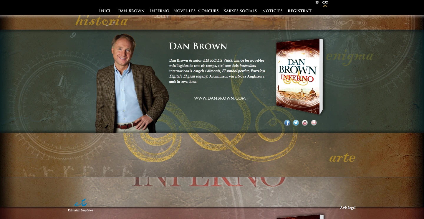 Inferno de Dan Brown